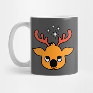 santa deer Mug